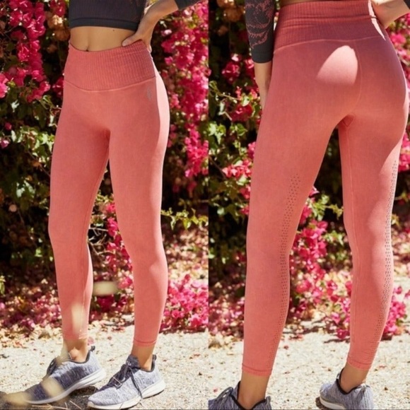 FP Movement by Free People Pants - NWT Free People Movement Good Karma Legging in Pomelo